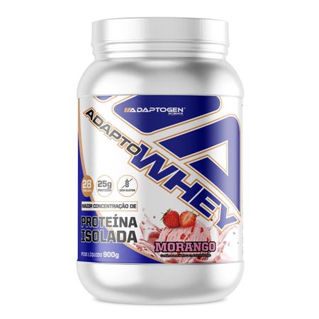 Imagem de Whey Protein Adapto Whey Sabor Morango 900g Adaptogen