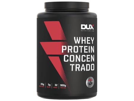Imagem de Whey Protein Concentrado 900g - Morango - Dux Nutrition