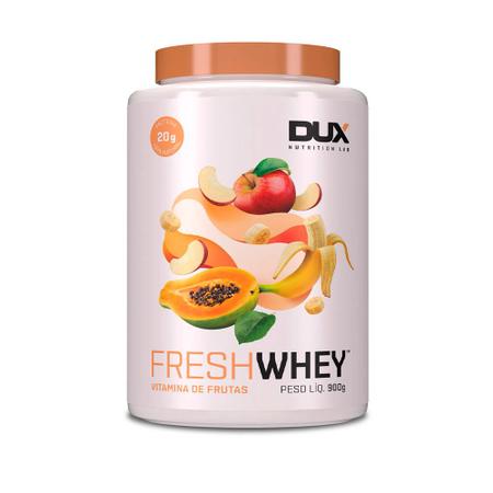 Whey Protein Fresh Whey Vitamina de Frutas Pote 900g Dux Nutrition - DUX Nutrition Lab Imagem de Whey Protein Fresh Whey Vitamina de Frutas Pote 900g Dux Nutrition