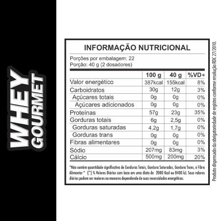 Imagem de Whey Protein Gourmet 907g Refil + Creatina 300g + Glutamina 150g - FN Forbis