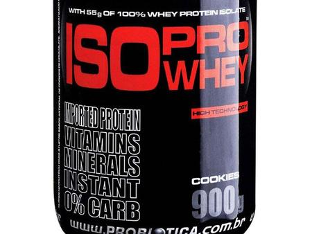 Imagem de Whey Protein Isolado Iso Pro Whey Cookies 900g 