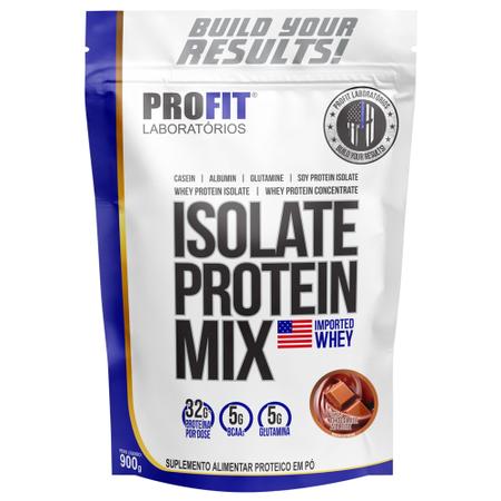 Whey Protein Isolado Mix Refil 900g Profit Mp Importada F