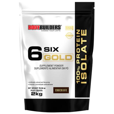 Imagem de Whey Protein Isolado Six Gold 2Kg Exclusivo - Bodybuilders