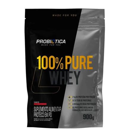 Imagem de Whey Protein Refil 100% Pure Whey 900g Probiótica