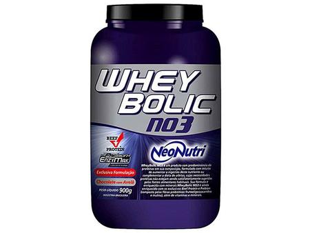 Whey Protein Whey Bolic NO3 900g Baunilha - Neo Nutri Imagem de Whey Protein Whey Bolic NO3 900g Baunilha