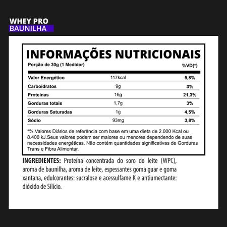 Imagem de Whey Protein Whey Pro Baunilha 900G 3Vs Nutrition