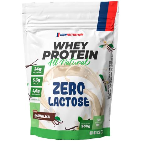 Imagem de Whey Protein Zero Lactose All Natural 900g NewNutrition