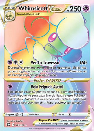 Whimsicott-V-ASTRO / Whimsicott-VSTAR (175/172) - Carta Avulsa