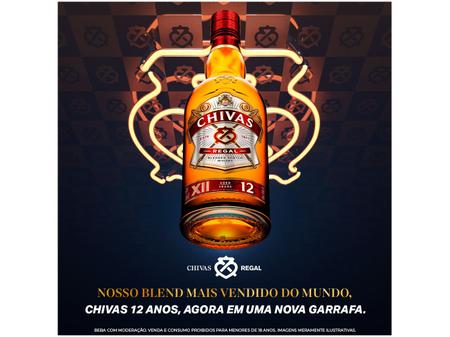 Imagem de Whisky Blended  Escocês Chivas Regal 12 anos 1L