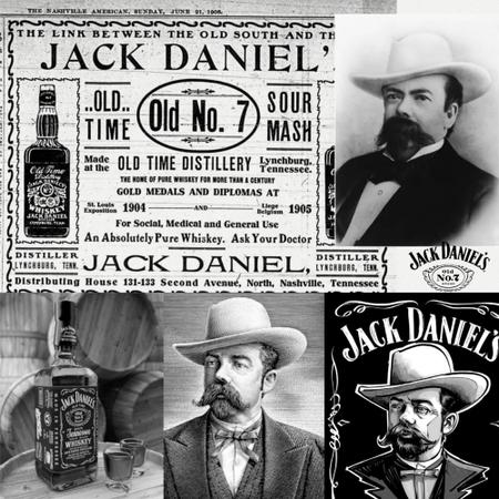 Imagem de Whisky Jack Daniels Old N7 Tennessee 1Litro com Isqueiro tipo Zippo Cromado
