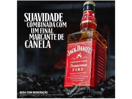 Imagem de Whisky Jack Daniels Tennessee Fire - Flavors Americano 1L