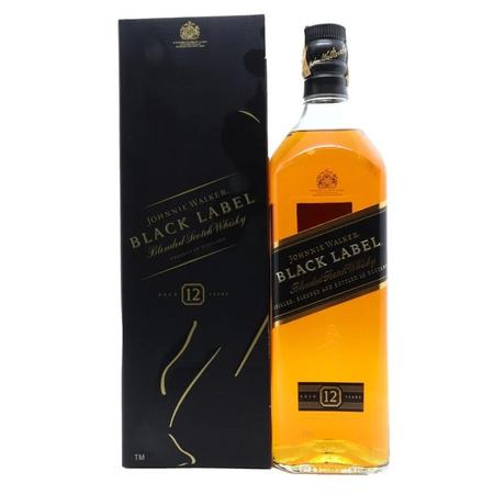 Imagem de Whisky johnnie walker black label 1000 ml