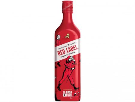 Imagem de Whisky Johnnie Walker La Casa de Papel Red Label - Blended Malt Escocês 750ml