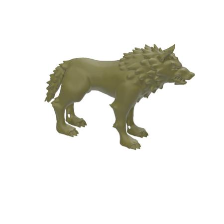 Imagem de Wolf Decoração 3D