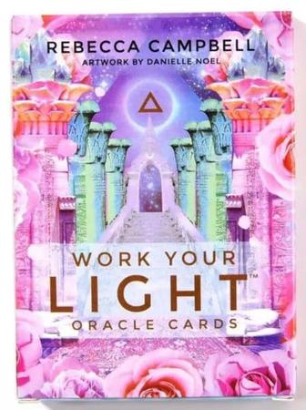 Imagem de Work Your Light Oracle Cards Deck Oráculo Trabalhe Sua Luz Baralho de Cartas de Tarô