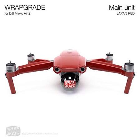 Wrapgrade Skin DJI Mavic Air 2 Vermelho Jap o