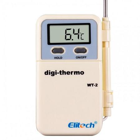 Imagem de Wt2 termometro digital sensor tipo espeto alongado com fio 50 a 300c