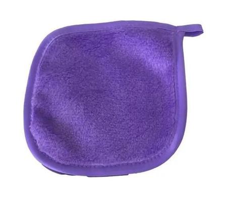 Imagem de Wylimg Almofada Lavável Microfibra Removadora Maquiagem Roxo