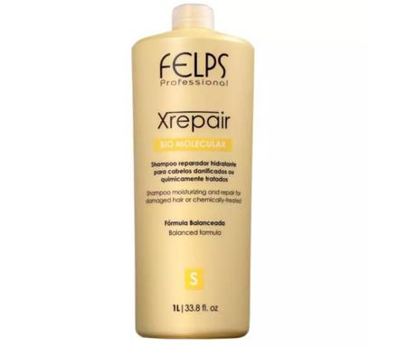 Imagem de X Repair Bio Molecular Shampoo de 1L - Felps