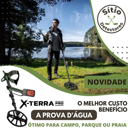 Imagem de X-terra pro detector de metal de ouro prata à prova de água