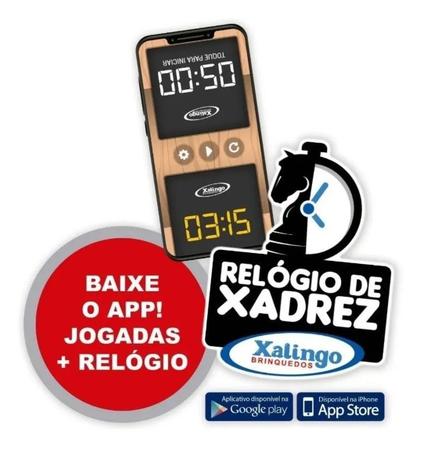 Xadrez E Damas Star Wars Madeira App E Relogio - Xalingo - Jogo de