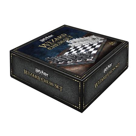 Xadrez Harry Potter Wizard Chess Set The Noble Collection - Jogo de Dominó,  Dama e Xadrez - Magazine Luiza