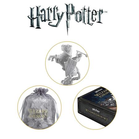 Jogo De Xadrez Harry Potter Original Noble Collection - NOBRE COLECTION -  Jogo de Dominó, Dama e Xadrez - Magazine Luiza