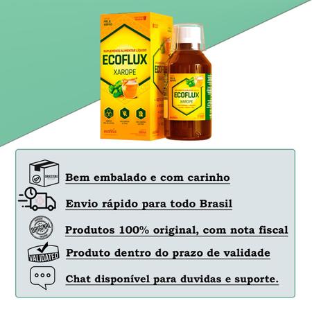 Ecoflux Xarope - Ecofitus - Essencial como sua saúde
