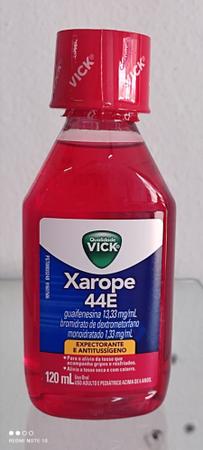 Vick 44E Xarope Expectorante com 120ml: Valor e onde comprar
