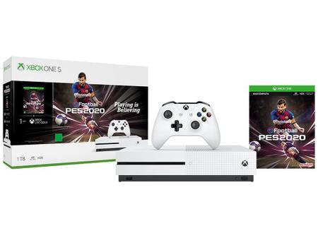 Console - Xbox One S 1TB com 2 Jogos ( USADO ) - Rodrigo Games