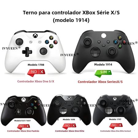 Imagem de Xbox Série X S Core Controlador Polegares Abxy Vista Menu Compartilhar Botões Mod Kit Substituição