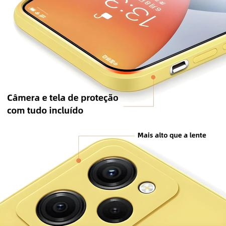 Imagem de Xiaomi POCO F5 F4 GT M3 M4 X3 X4 pro NFC Silicone Líquido Macio Capa Traseira Capa Protetora