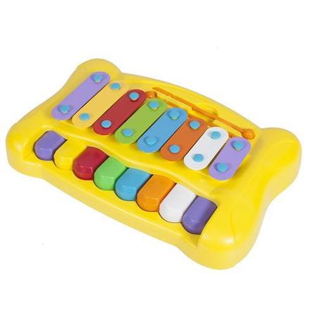 Brinquedo Infantil Musical Piano Xilofone 2X1 Do Re Mi Xplast - Papellotti