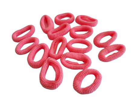 Imagem de Xuxinha de cabelo rosa chiclete pacote com 300 unidades