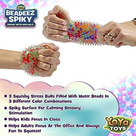 Pelota squish ball bolitas de agua - water beads (unidad)