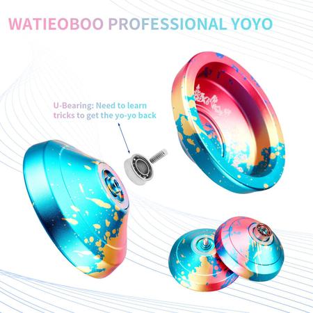 Imagem de Yoyo WATIEOBOO Professional Metal para crianças e adultos