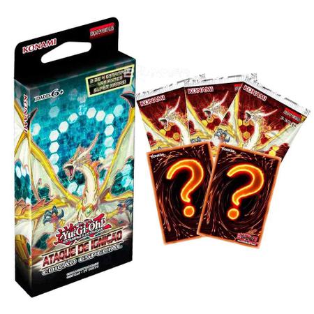 Imagem de Yu-Gi-Oh! Box Ataque de Ignição Edição Especial Boosters e Cards