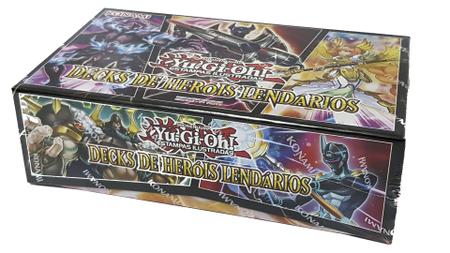 Yugioh Decks De Heróis Lendários - Legendary Hero Decks no Shoptime