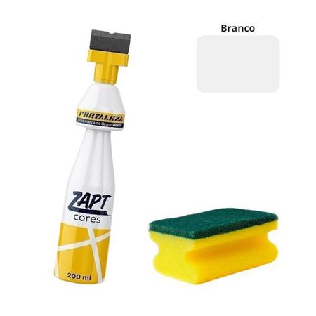 Imagem de Zapt Tinta Para Rejunte Branco Fortaleza 200ml