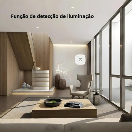 Imagem de ZigBee Wifi Sensor De Movimento Detecção De Distância De Luminância Tuya Smart Life Home Automation