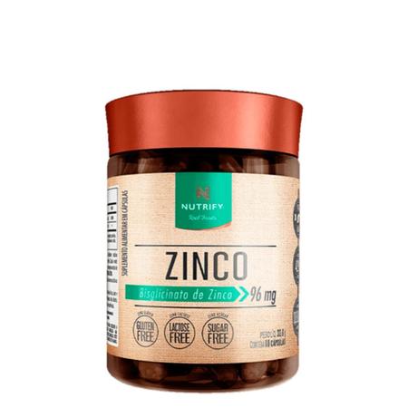 Zinco Bisglicinato Vegano Nutrify 60 Capsulas Imagem de Zinco Bisglicinato Vegano Nutrify 60 Capsulas
