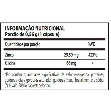 Zinco Nutrify 60 Cápsulas Imagem de Zinco Nutrify 60 Cápsulas
