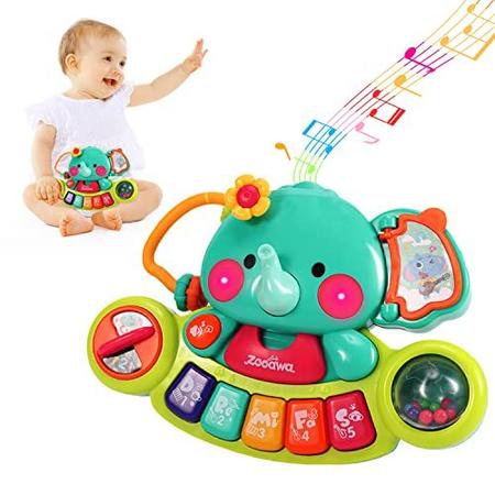 Musical elephant baby hot sale toy