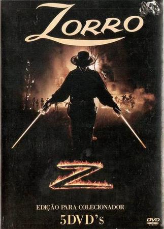 Box Dvd: Zorro 1ª E 2ª Temporada Completo - Original Lacrado