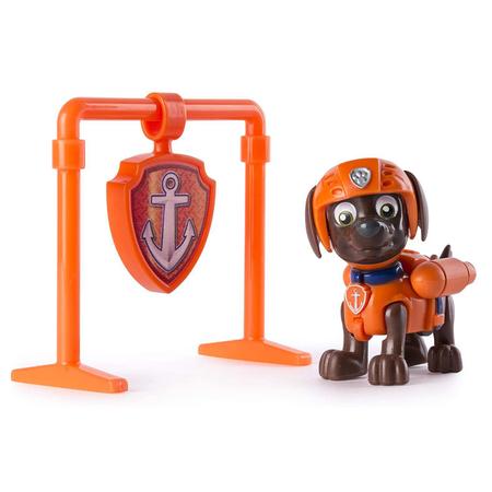 Zuma Com Distintivo Action Pack Pup & Badge Patrulha Canina Paw