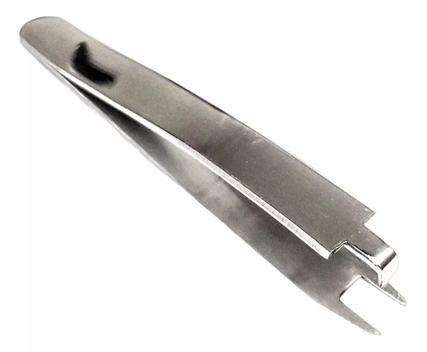 01 Kit C/ 6 Un Pinça Precisão Ferramenta Relojoeiro Joalheiro Aço Inox ...