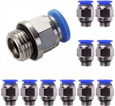 1pcs 304 Edelstahl Metall Pneumatic Schnellanschlus Produktbild-Vorschau 9