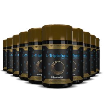10x L Triptofano Com Maracuja 860mg 30caps Hf Suplements Hf
