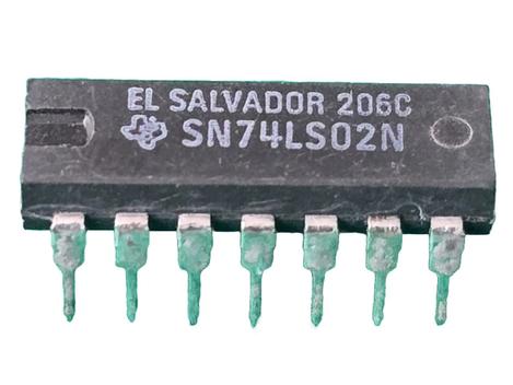 Lot De 5 Circuits Intégrés 74LS02 – Neufs Sans Emballage D’origine