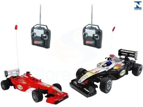 Mini Carrinho De Controle Remoto Formula 1 Corrida Carro Car